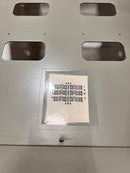 Eaton AQB-A101 8 Circuit 3 Phase Power Distribution Panel 225A 21"x7.25"x29.75"