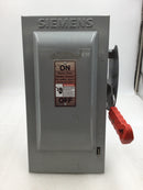 Siemens HF361 30 Amp 600V Nema 1 Safety Switch