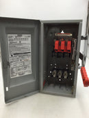 Siemens HF361 30 Amp 600V Nema 1 Safety Switch