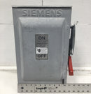 Siemens HF322NR 60 Amp 3 Pole 240V Nema Type 3R Fusible Safety Switch 12"X18"