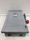 Siemens HF322NR 60 Amp 3 Pole 240V Nema Type 3R Fusible Safety Switch 12"X18"
