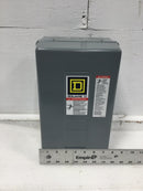 Square D 8903LG1200V02 30 Amp 12 Pole 600V Multi Lighting Contactor Enclosure