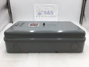 Furnas 14HB32AA11 30 Amp 600v 10HP Dual Voltage Coil Motor Starter 120-240v With Enclosure