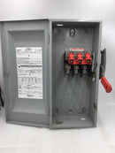Siemens HNF363 100 Amp 3 Pole 660V Nema 1 Indoor Non-Fused Safety Switch