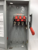 Siemens HNF363 100 Amp 3 Pole 660V Nema 1 Indoor Non-Fused Safety Switch
