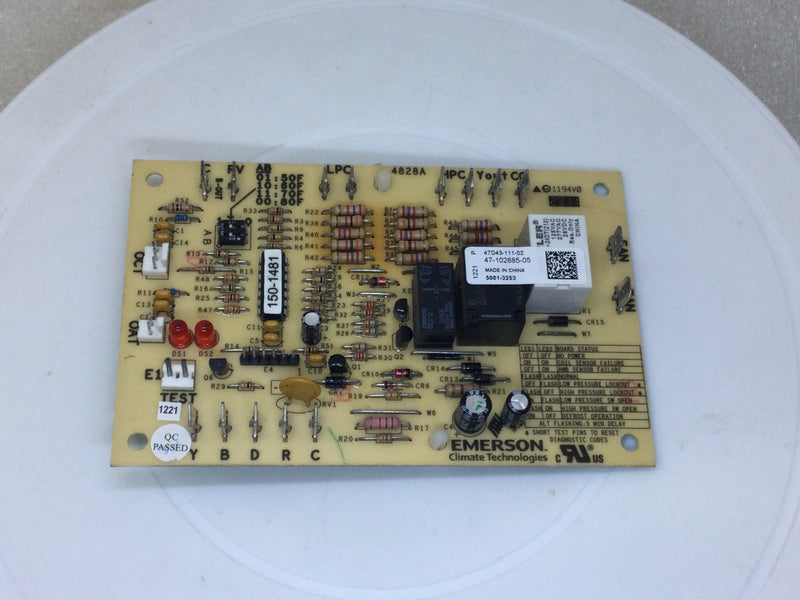 Emerson 47D43-111-02 Heat Pump Control Board - Flawed Pin