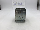 Westinghouse A202K2CA Model J 60 Amp 3 Pole 600 VAC Contactor with 120 VAC Coil