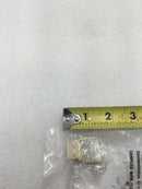 Allen Tel Products AT34-09 Cat 3 4-Conductor Versatap Jack Module Ivory 6-Position