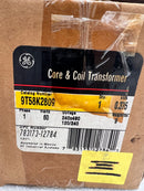GE General Electric 9T58K2809 0.375 Kva 60hz Type I Phase 240x480 120/240 Core & Coil Transformer