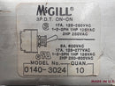 McGill 3-Phase 2 Position Toggle Switch 3PDT 600VAC/6A 125-277VAC/17A 2HP/660VAC