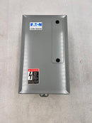 Cutler Hammer ECL03B1A2A 20 Amp 2 Pole 120v Enclosed CN35BN2 Series B1 Lighting Contactor