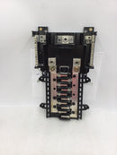 Square D QON20-30L150 Series G1 10/20 Space 150 Amp 120/240 VAC Guts Only 8.5" X 14"