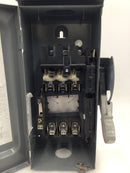 Square D H361NRB 30 Amp 3 Pole 600 VAC Type 1 Fused Heavy Duty Safety Switch