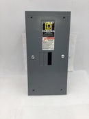 Square D QO2100BNF 100 Amp 2 Pole 120/240 VAC Type QO Nema1 Circuit Breaker Enclosure