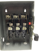 Square D DU322 60 Amp 240V 3 Phase Non-Fused Type Nema 1 Safety Switch