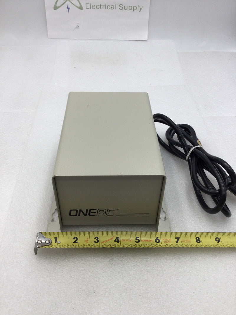 ONEAC CL-1102 Power Line Conditioner 120 VAC 2.2 Amp Output 60 HZ Single Phase
