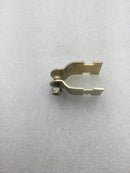 Lot of 7 Cush-A-Clamp 1-016 3/4" Brass Finish Universal Pipe Clamp