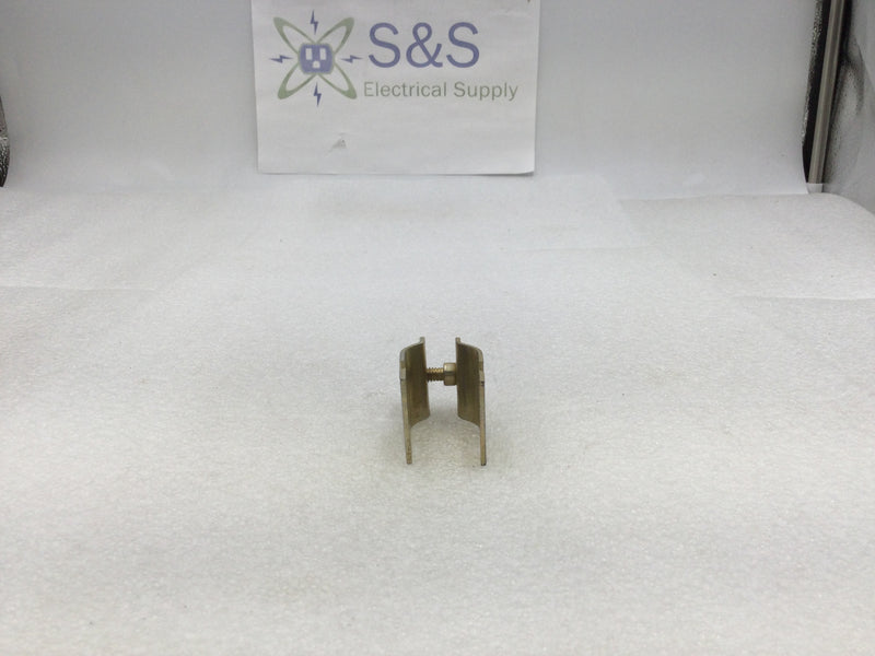 Lot of 7 Cush-A-Clamp 1-016 3/4" Brass Finish Universal Pipe Clamp