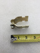 Lot of 7 Cush-A-Clamp 1-016 3/4" Brass Finish Universal Pipe Clamp
