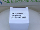 Surephon 89M80 45+5 MFD 440V +/- 5% Round Run Capacitor