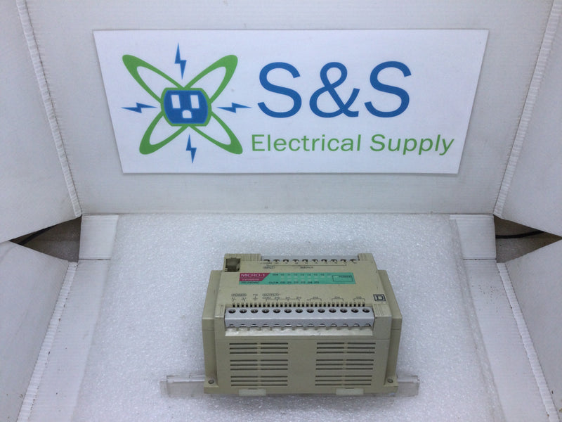Square D Micro-1 Expansion, EX30, Ser 1, 120/240VAC Power, 24VDC Output, 17 Terminal Input, 19 Terminal Output Class 8003
