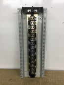 FPE X200-3000C 200 Amp 120/240 VAC 15/30 Space Panel Guts Only 7" X 19"