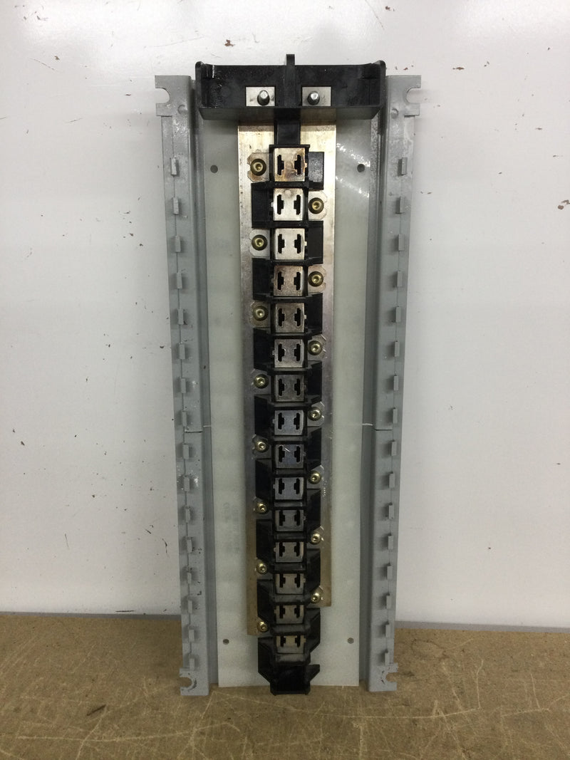 FPE X200-3000C 200 Amp 120/240 VAC 15/30 Space Panel Guts Only 7" X 19"