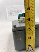 Allen-Bradley 800T-2TZ Series M with Black 3 Selector Switch 600V NEMA 4,13 Series T and 800T-P16 Green Pilot Light