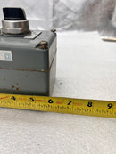 Square D Class 9001 Type K Enclosure with Allen-Bradley 800t-J2 Selector Switch and 800t-P26 Green Pilot Light
