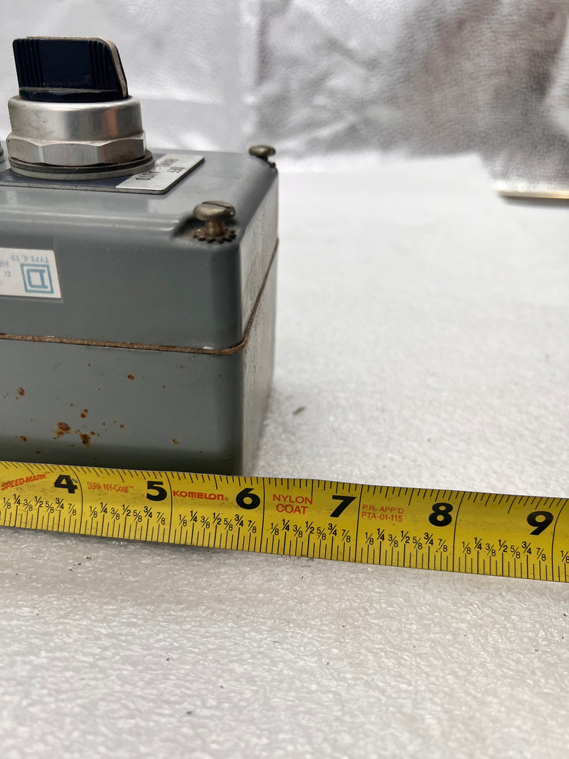 Square D Class 9001 Type K Enclosure with Allen-Bradley 800t-J2 Select