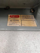 Hoffman E-D3PBX 3 Hole Push Button Enclosure with A-B 800T-A Black Push Button and A-B 800T-PA16 and 800T-PB16  Indicator Lights