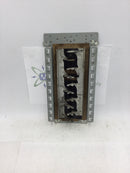 Crouse-Hinds LC216PC 200 Amp 10 Space 120/240 VAC Load Center Guts Only 6" X 12"