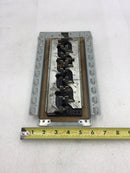 Crouse-Hinds LC216PC 200 Amp 10 Space 120/240 VAC Load Center Guts Only 6" X 12"