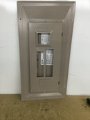Eaton 200/225 Amp 120/240V 1 Phase 3 Wire 24 Space Panel Cover 30.25" x 15.25"