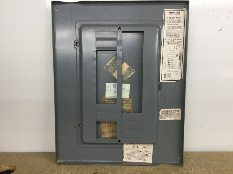 Bryant/Westinghouse B20-40BSM Cover/Door Only 20/40 Space 200 Amp 120/240V 1 Phase 3 Wire 18 1/4" x 14 5/8"