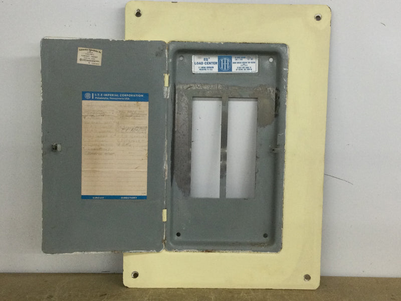 ITE Imperial EQC16 125 Amp 120/240V 1 Phase 3 Wire EQ Load Center Panel Cover/ Door Only 22 1/4" x 15 5/8"