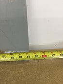 Dead Front with Main 26 7/8" x 14 1/8"