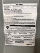 Siemens GF322N 60 amp 3 Pole 240V Type 1 Fusible General Duty Safety Switch