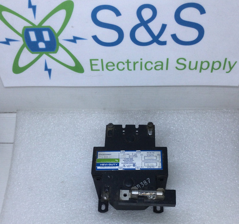 General Signal HEVI-DUTY E105C Type SBE Industrial Control Transformer 120/600 V 0.105 KVA