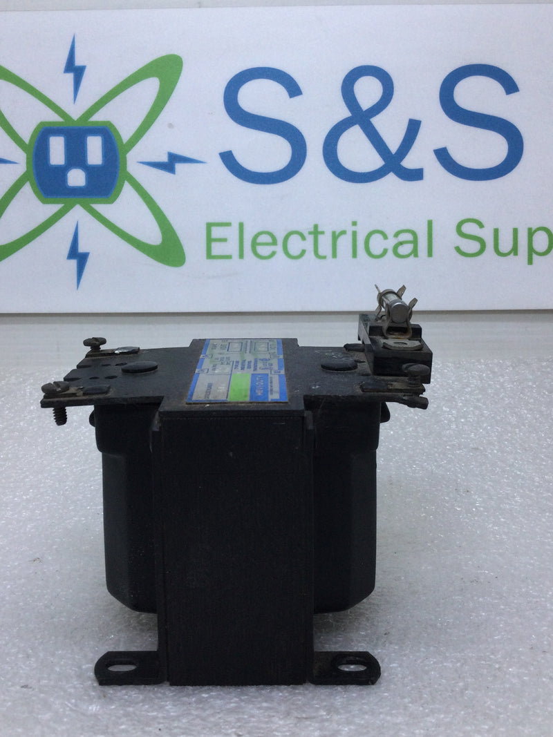 General Signal HEVI-DUTY E105C Type SBE Industrial Control Transformer 120/600 V 0.105 KVA