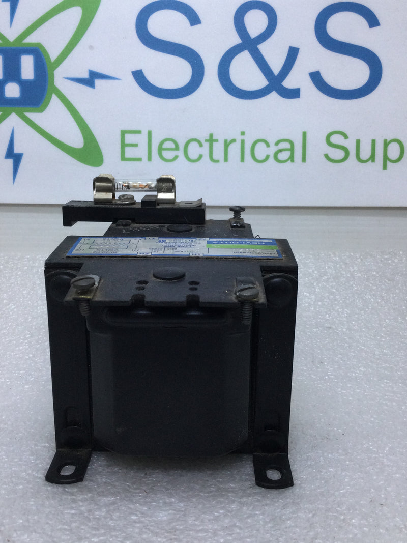General Signal HEVI-DUTY E105C Type SBE Industrial Control Transformer 120/600 V 0.105 KVA