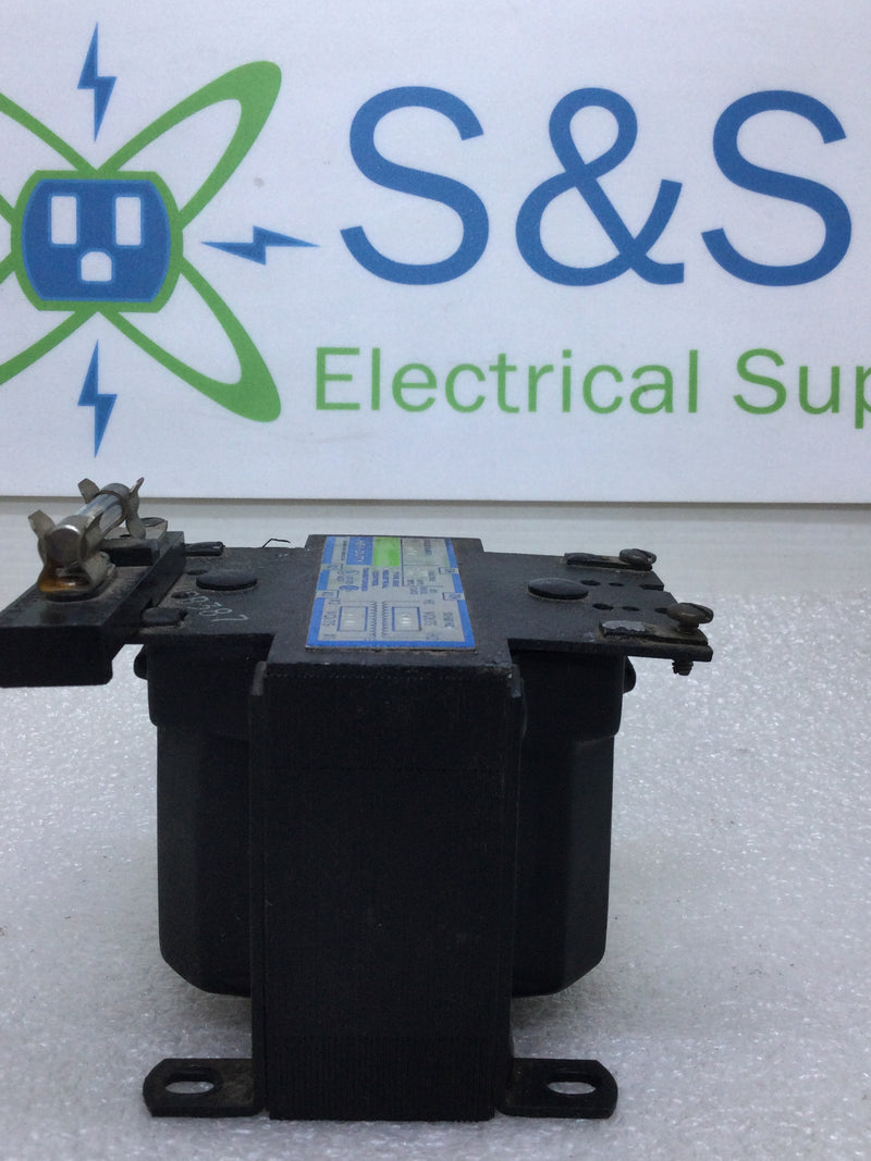 General Signal HEVI-DUTY E105C Type SBE Industrial Control Transformer 120/600 V 0.105 KVA