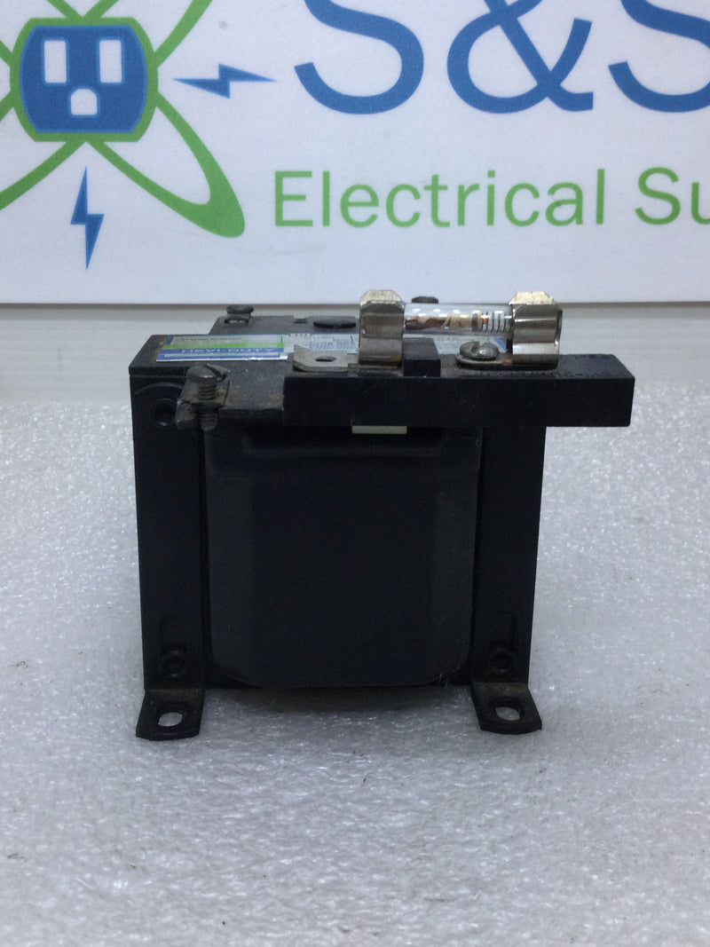 General Signal HEVI-DUTY E105C Type SBE Industrial Control Transformer 120/600 V 0.105 KVA