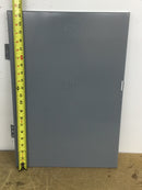 Square D HOM2040M100PRB 100A Nema 3R Hinged Panel Cover Only 21 3/8" x 14 3/4"