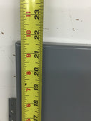 Square D HOM2040M100PRB 100A Nema 3R Hinged Panel Cover Only 21 3/8" x 14 3/4"