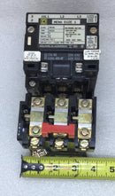 Square D 8536 Type SCO3 Series A Form S NEMA Size 1 Motor Starter