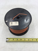 State and Terminal 16 AWG Stranded TFFN Wire 600 Volt Gasoline and Oil Resistant 500' Reel Orange Jacket
