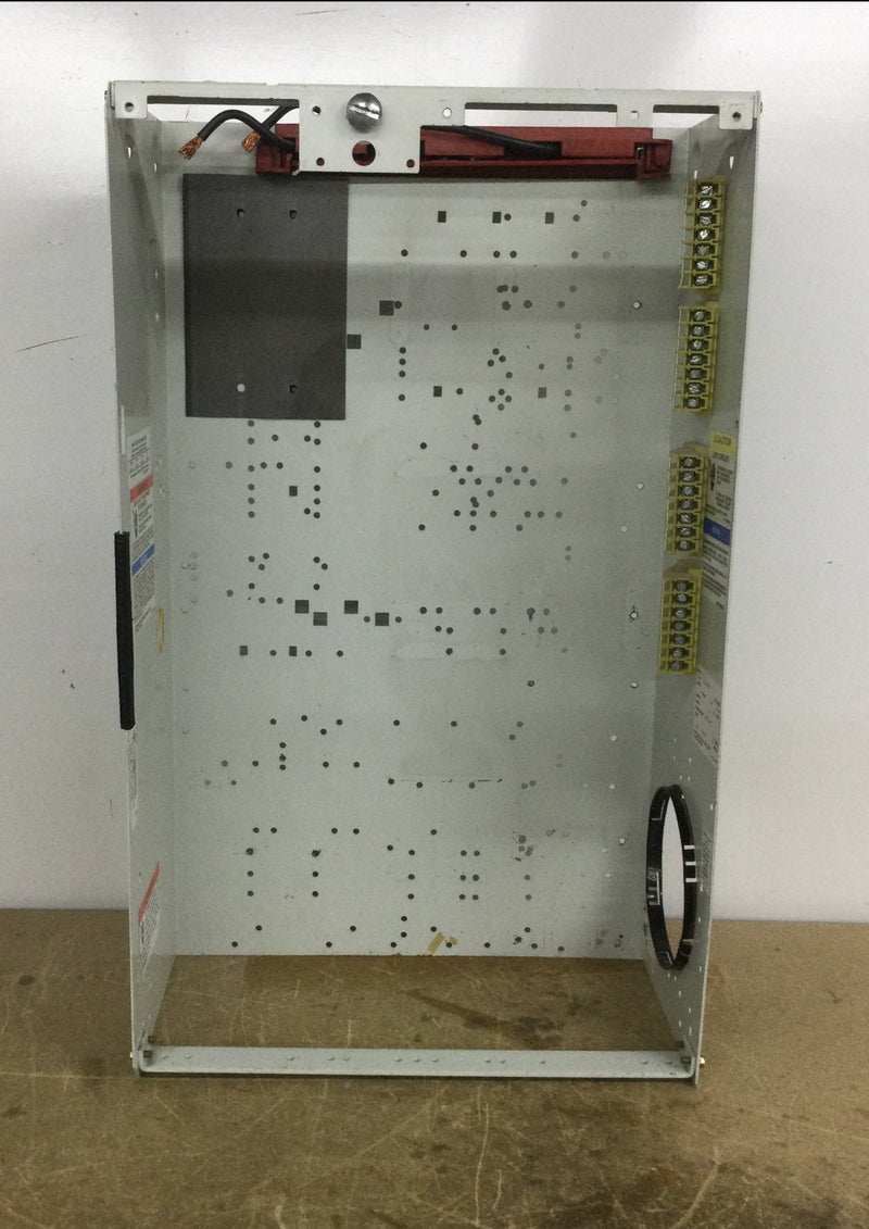 Westinghouse TA86183-5 MCC Main Load Data Center Cabinet 480VAC 3 Phase 14" X 23" with Door
