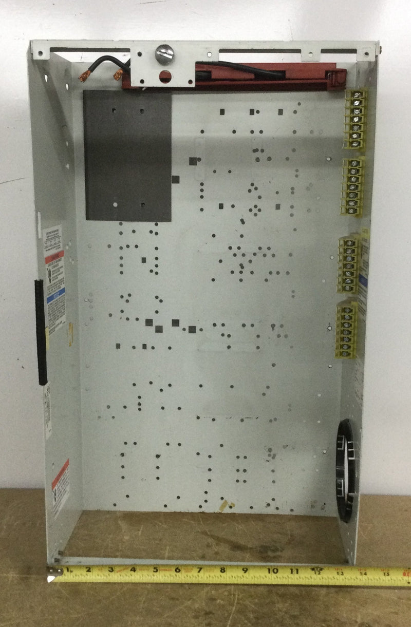 Westinghouse TA86183-5 MCC Main Load Data Center Cabinet 480VAC 3 Phase 14" X 23" with Door