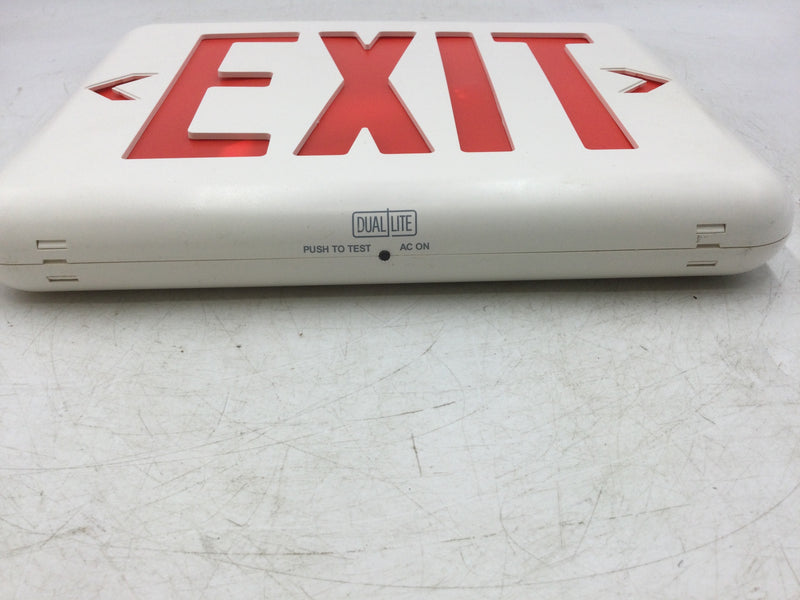 Hubbell Lighting EVEURWE LED Exit Sign P/N 93048321